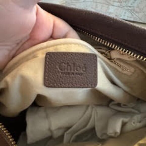 Cloe Paraty Pebbled Leather Bag medium - Picture 8 of 12